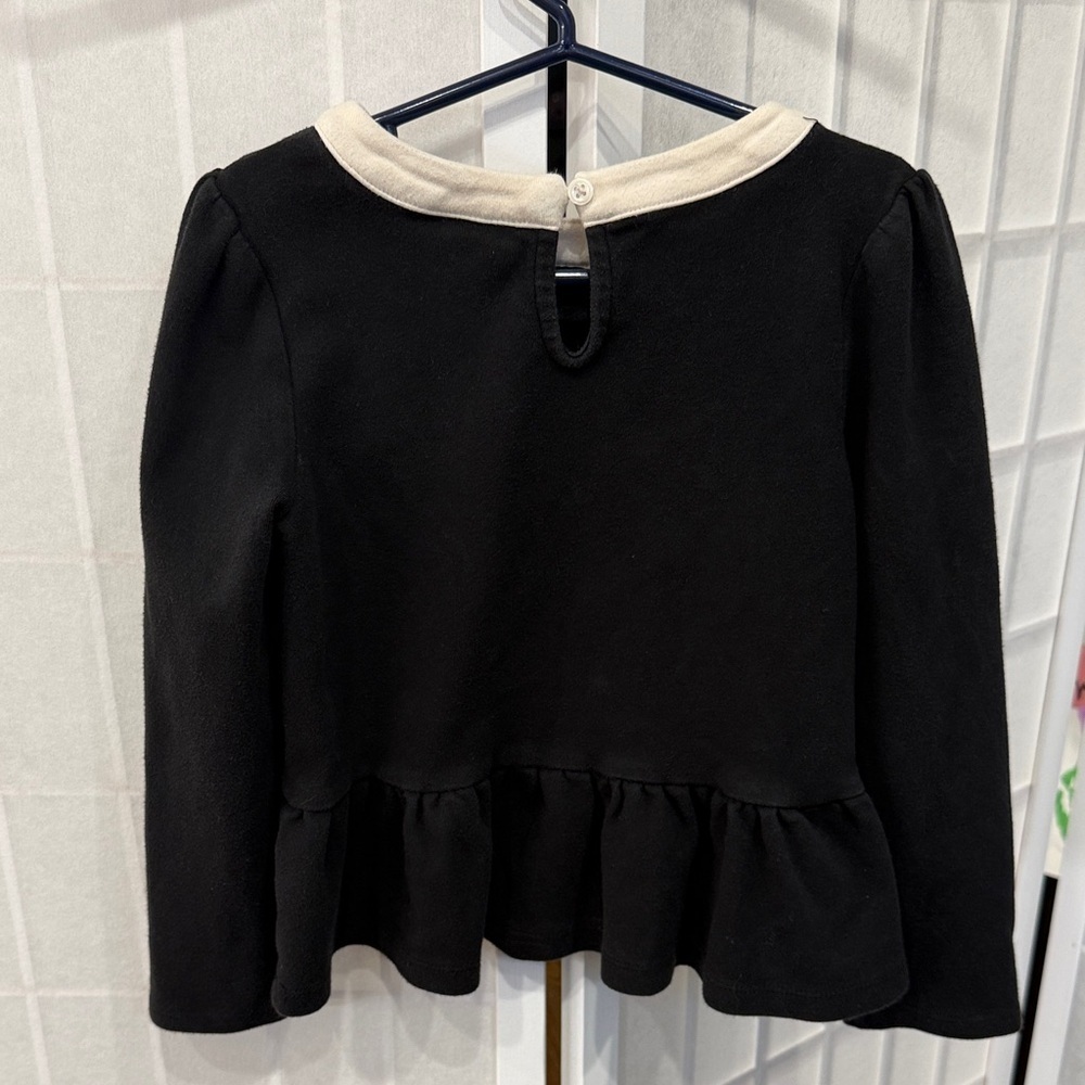 Janie & Jack Bow Peplum Top Size 7 - Picture 5 of 7